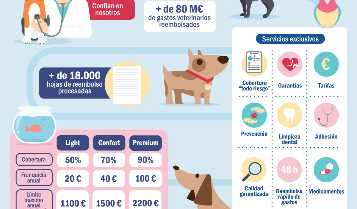 comparacion de costos en seguros para pets