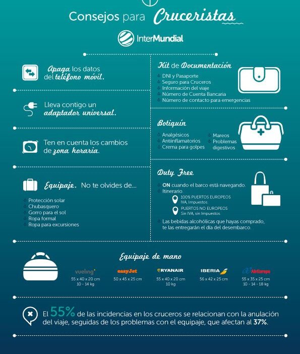 consejos para cruceros