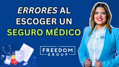 errores comunes al seleccionar seguros sanitarios