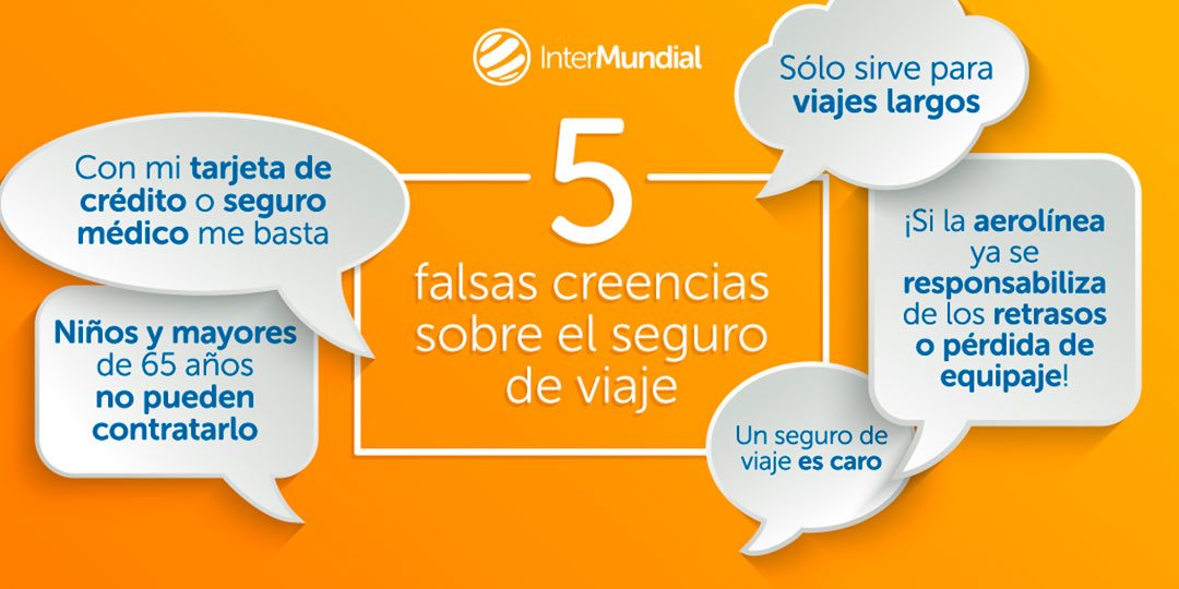 mitos desmentidos sobre polizas de viaje