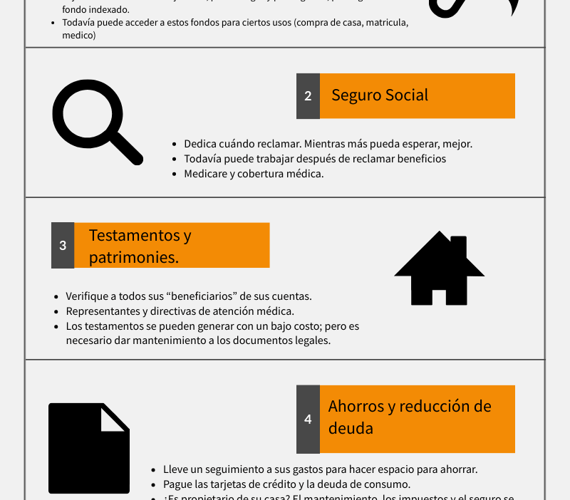 opciones ideales para jubilados
