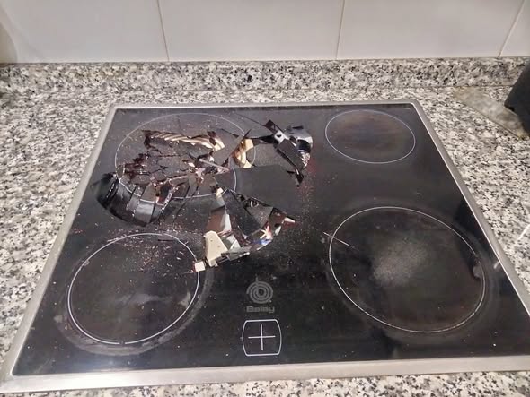 El seguro de hogar cubre la rotura de la vitrocerámica